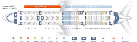 american 777-200 seat map